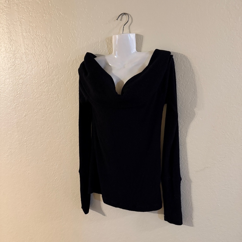 We The Free by Free People Black Sweater